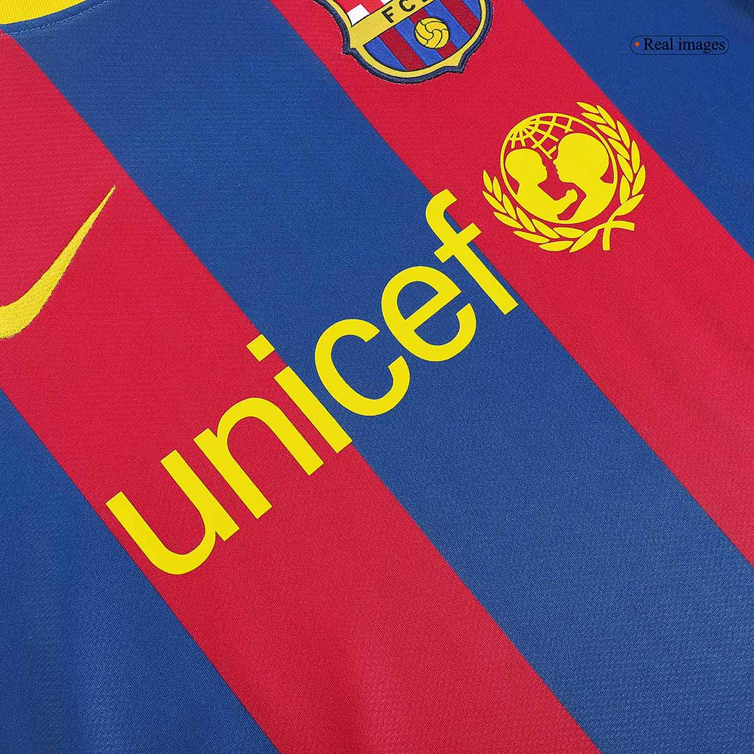 Camiseta Retro 2010/11 MESSI #10 Barcelona Primera Equipación