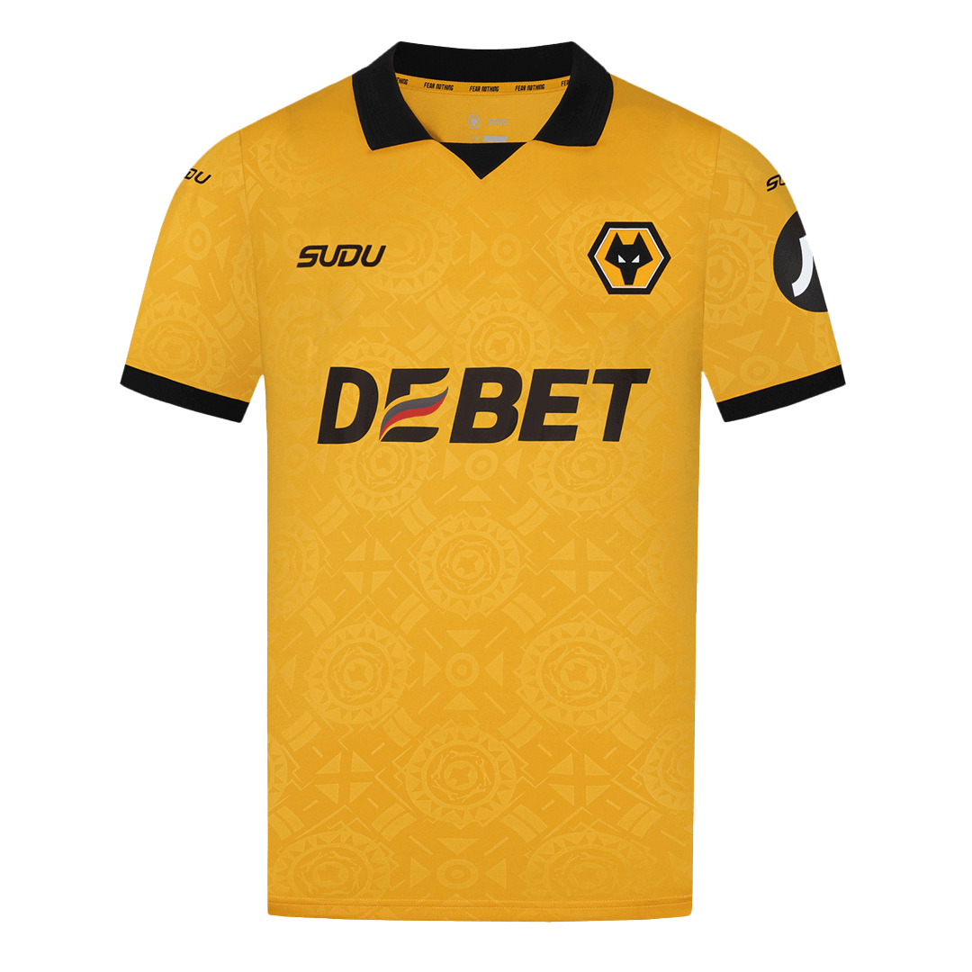 Camiseta Wolverhampton Wanderers 2025/26 Primera Equipación Hombre - Versión Hincha