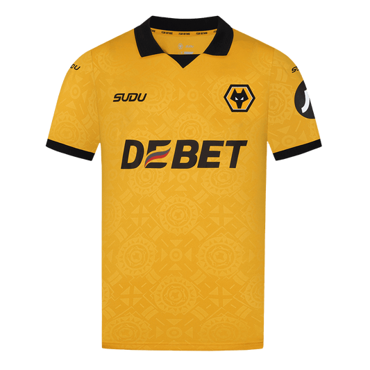Camiseta Wolverhampton Wanderers 2025/26 Primera Equipación Hombre - Versión Hincha