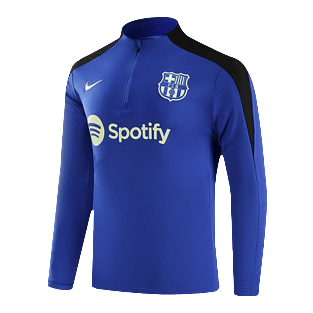 Conjunto Entrenamiento Barcelona 2024/25 Hombre (Chandal de Media Cremallera + Pantalon)