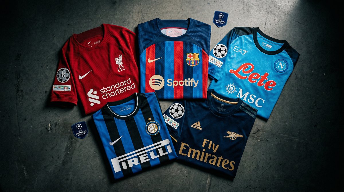 Las Mejores Camisetas de la Champions League 2025-26: Ranking de Diseños