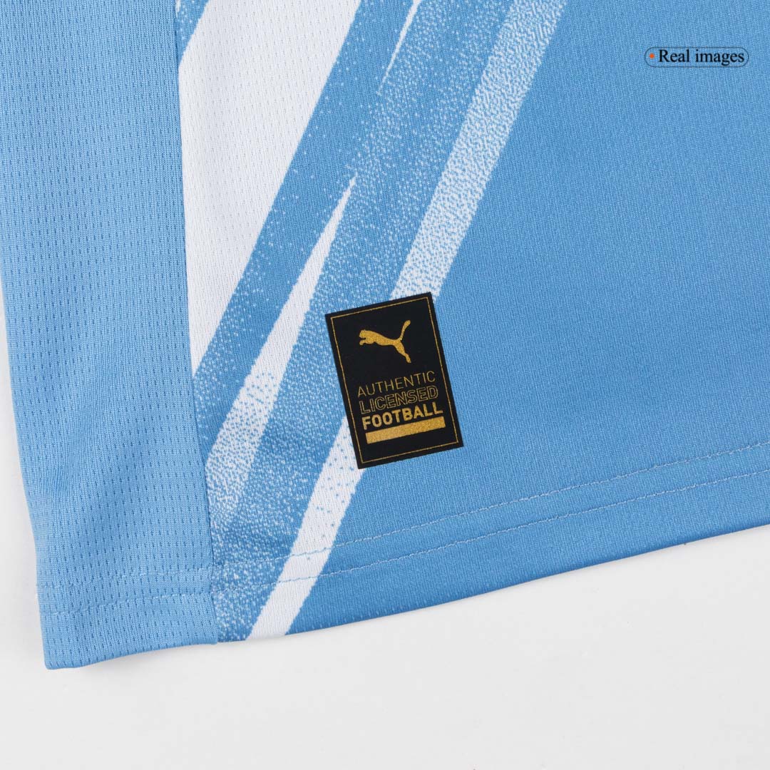 Camiseta Cherki #10 Manchester City 2025/26 Primera Equipación - Versión Hincha (Calidad Premium) - Vista 3