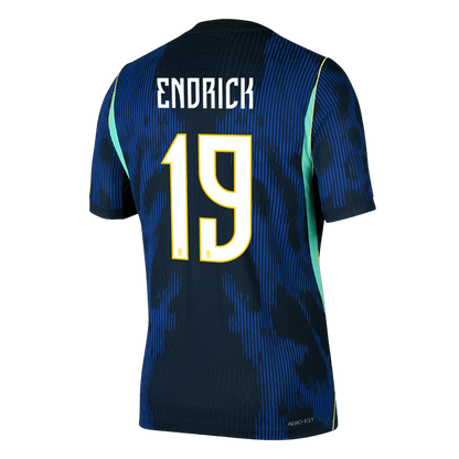 Camiseta Auténtica ENDRICK #19 Brazil 2026 Segunda Equipación Copa del Mundo -Versión Jugador
