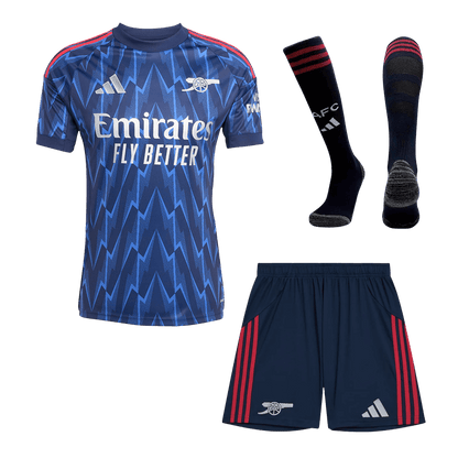 Conjunto Completo Arsenal 2025/26 Segunda Equipación