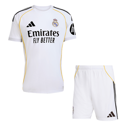 Conjunto Real Madrid 2025/26 Primera Equipación Hombre Camiseta+Pantalón Corto
