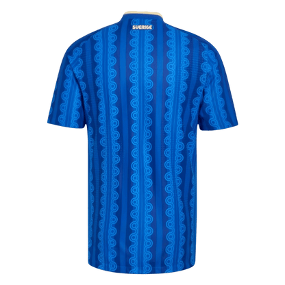 Camiseta Auténtica Sweden 2026 Segunda Equipación Copa del Mundo -Versión Jugador