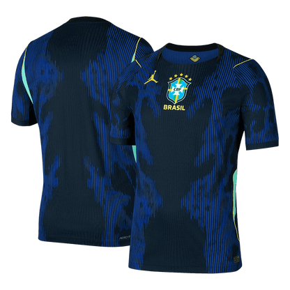 Camiseta Auténtica Brasil 2026 Segunda Equipación Copa del Mundo - Versión Jugador