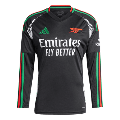 Camiseta Manga Larga Arsenal 2024/25 Segunda Equipación Hombre-Versión Hincha