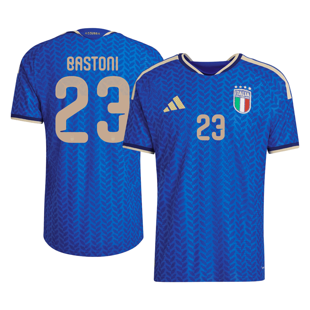 Camiseta Auténtica Bastoni #23 Italia 2026 Primera Equipación Copa del Mundo - Versión Jugador