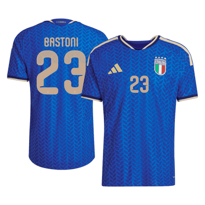 Camiseta Auténtica Bastoni #23 Italia 2026 Primera Equipación Copa del Mundo - Versión Jugador