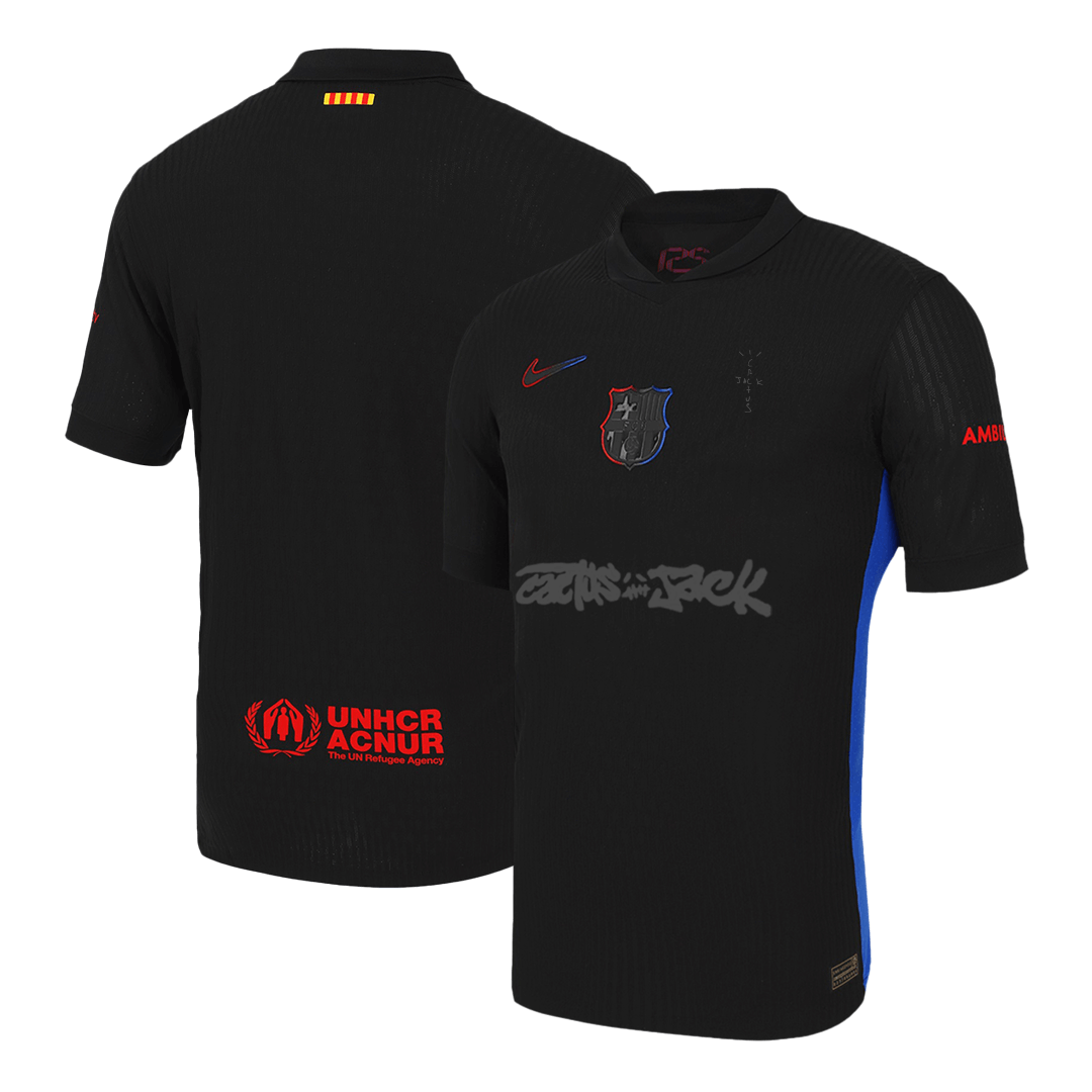 Camiseta Barcelona X Travis Scott 2024/25 Away Hombre - Versión Jugador