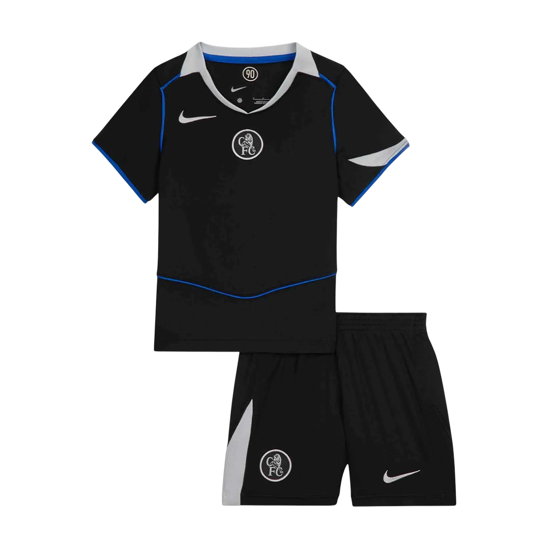 Conjunto Infantil Chelsea 2025/26 Tercera Equipación Kids
