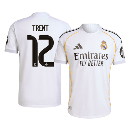 Camiseta TRENT #12 Real Madrid 2025/26 Primera Equipación Hombre - Versión Jugador