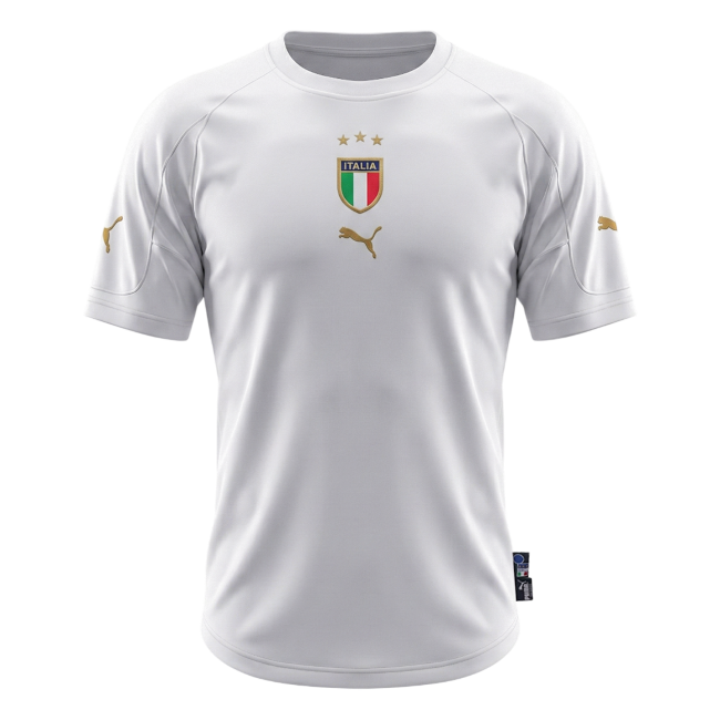 Retro 2004 Italia Segunda Equipación