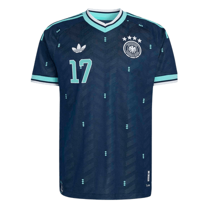 Camiseta Auténtica WIRTZ #17 Germany 2026 Segunda Equipación Copa del Mundo -Versión Jugador