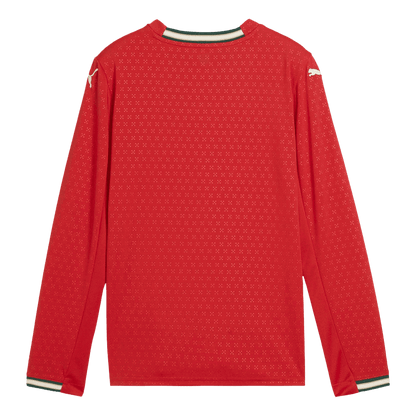 Camiseta Manga Larga Portugal 2025 Primera Equipación Hombre-Versión Hincha