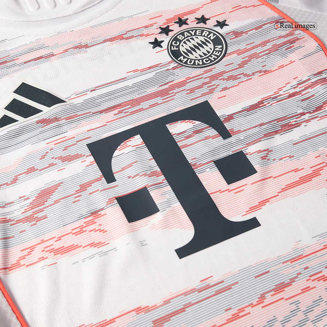 Camiseta Auténtica OLISE #17 Bayern Munich 2025/26 Segunda Equipación -Versión Jugador