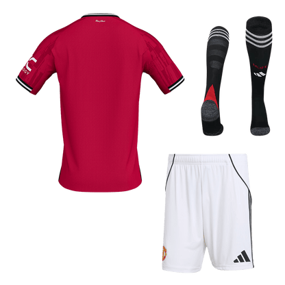 Calidad Premium Conjunto Completo Manchester United 2025/26 Primera Equipación