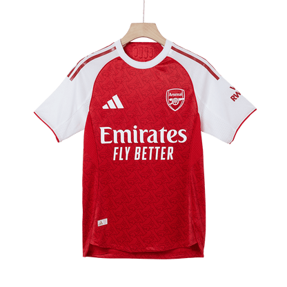 Camiseta Auténtica SALIBA #2 Arsenal 2025/26 Primera Equipación -Versión Jugador