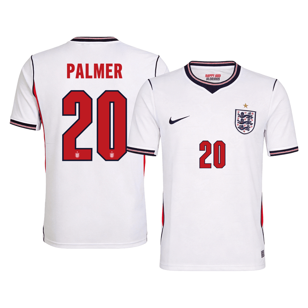 Camiseta Palmer #20 Inglaterra 2026 Primera Equipación Copa del Mundo - Versión Hincha