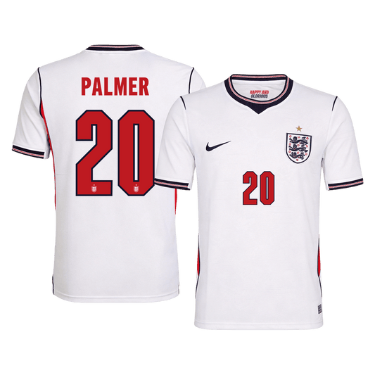 Camiseta Palmer #20 Inglaterra 2026 Primera Equipación Copa del Mundo - Versión Hincha