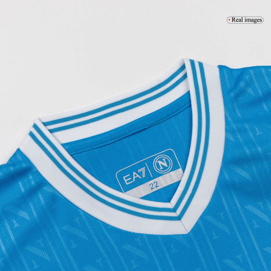 Conjunto Infantil Completo Napoli 2025/26 Primera Equipación Kids