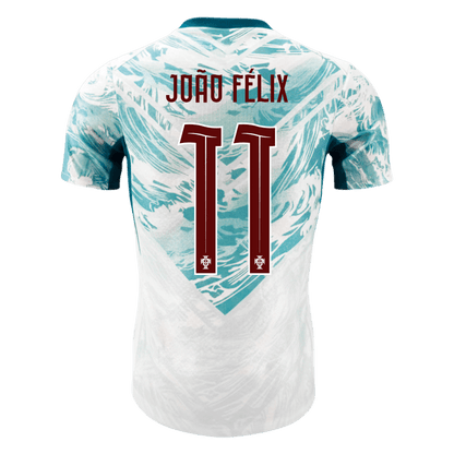 Camiseta Auténtica JOÃO FÉLIX #11 Portugal 2026 Segunda Equipación Copa del Mundo -Versión Jugador