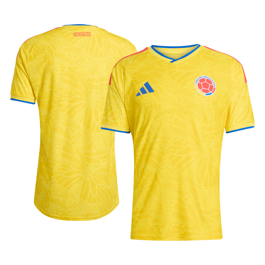 Camiseta Auténtica Colombia 2026 Primera Equipación Copa del Mundo - Versión Jugador