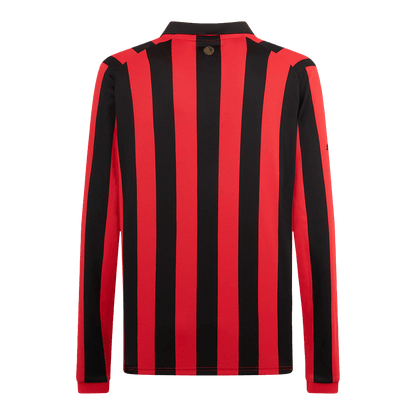 Camiseta AC Milan Aniversario de 125 Años 2024/25 Manga Larga- Versión Hincha