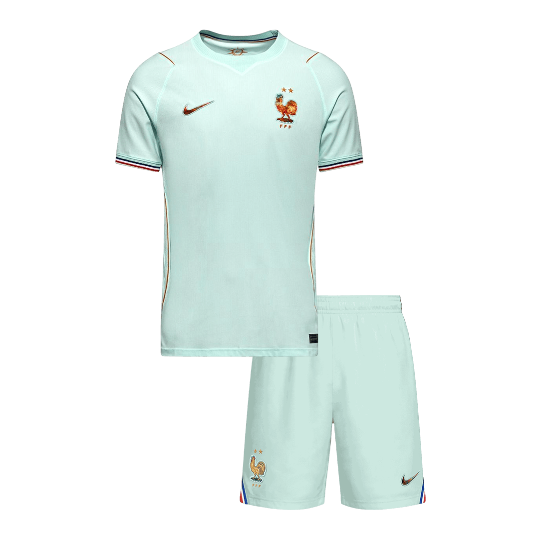 Conjunto Infantil Francia 2026 Segunda Equipación Copa del Mundo