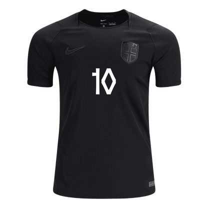 Camiseta ØDEGAARD #10 Norway 2026 Segunda Equipación Copa del Mundo - Versión Hincha
