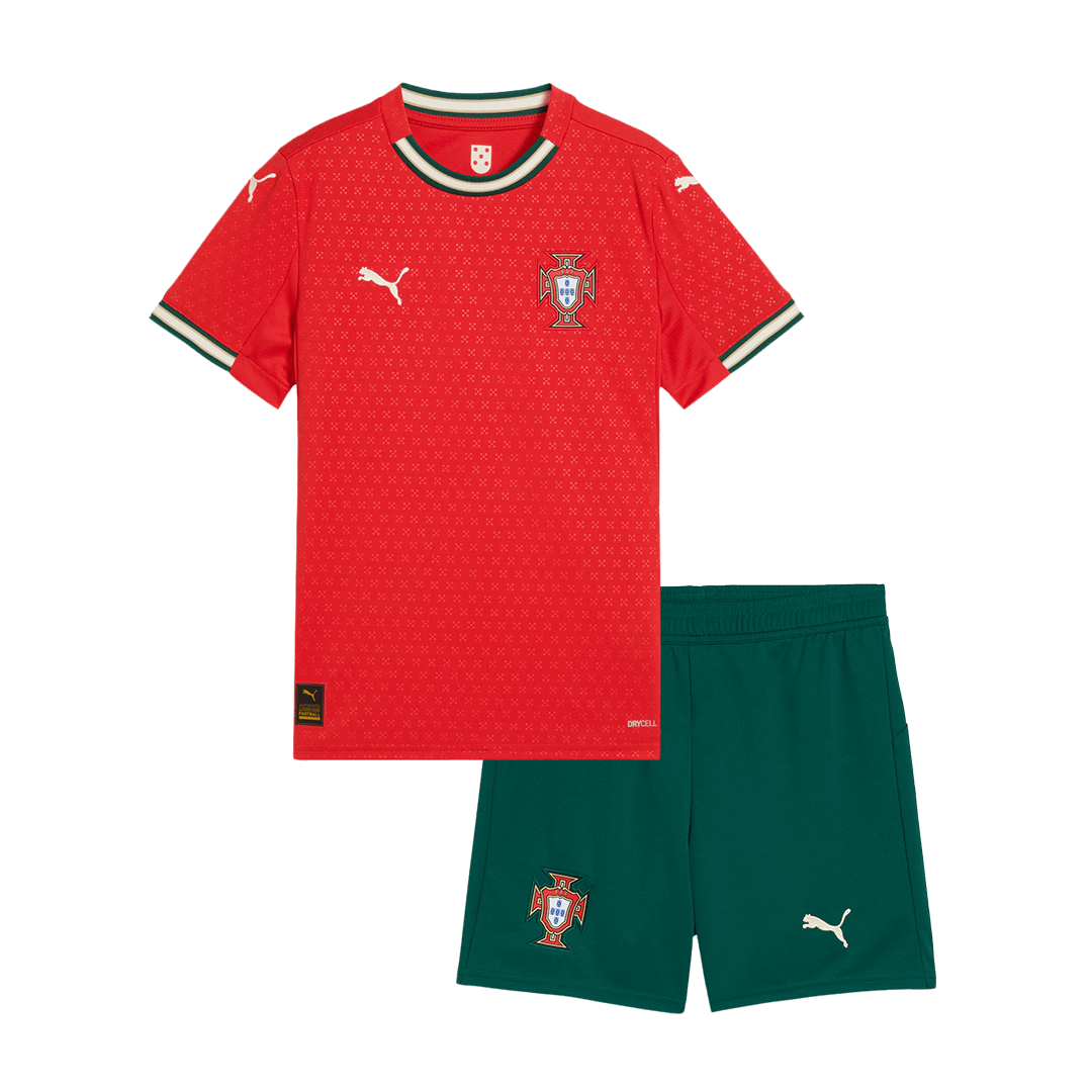 Miniconjunto Portugal 2025 Primera Equipación Niño