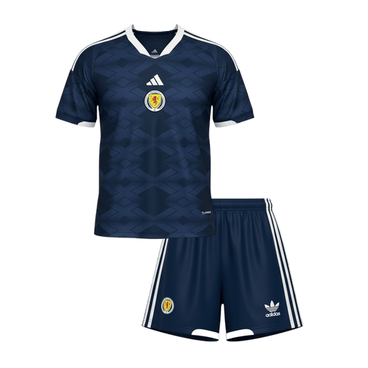 Conjunto Infantil Scotland 2026 Primera Equipación Copa del Mundo Kids
