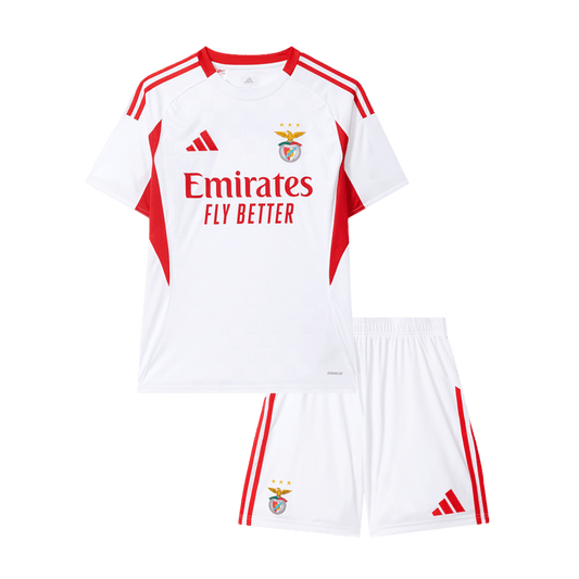 Conjunto Infantil Benfica 2025/26 Tercera Equipación Kids