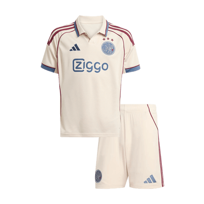 Conjunto Infantil Ajax 2025/26 Tercera Equipación Kids