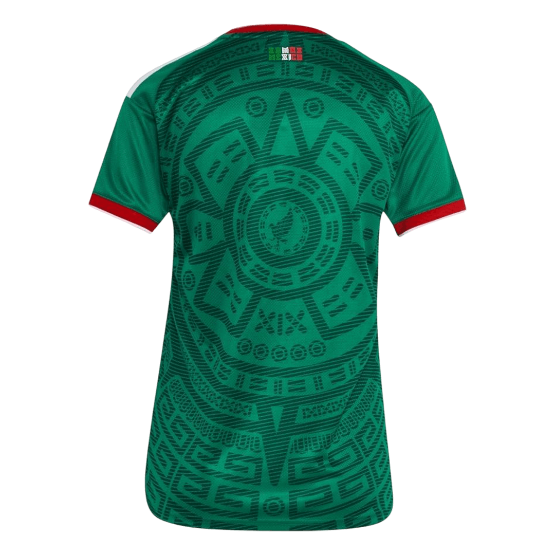 Camiseta Mujer México 2026 Primera Equipación Copa del Mundo Local - Vista 2