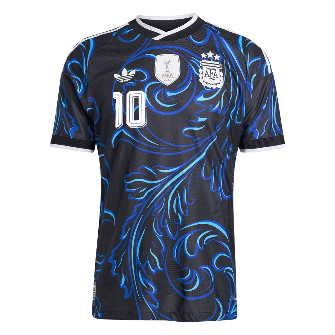 Camiseta Auténtica MESSI #10 Argentina 2026 Segunda Equipación Copa del Mundo -Versión Jugador