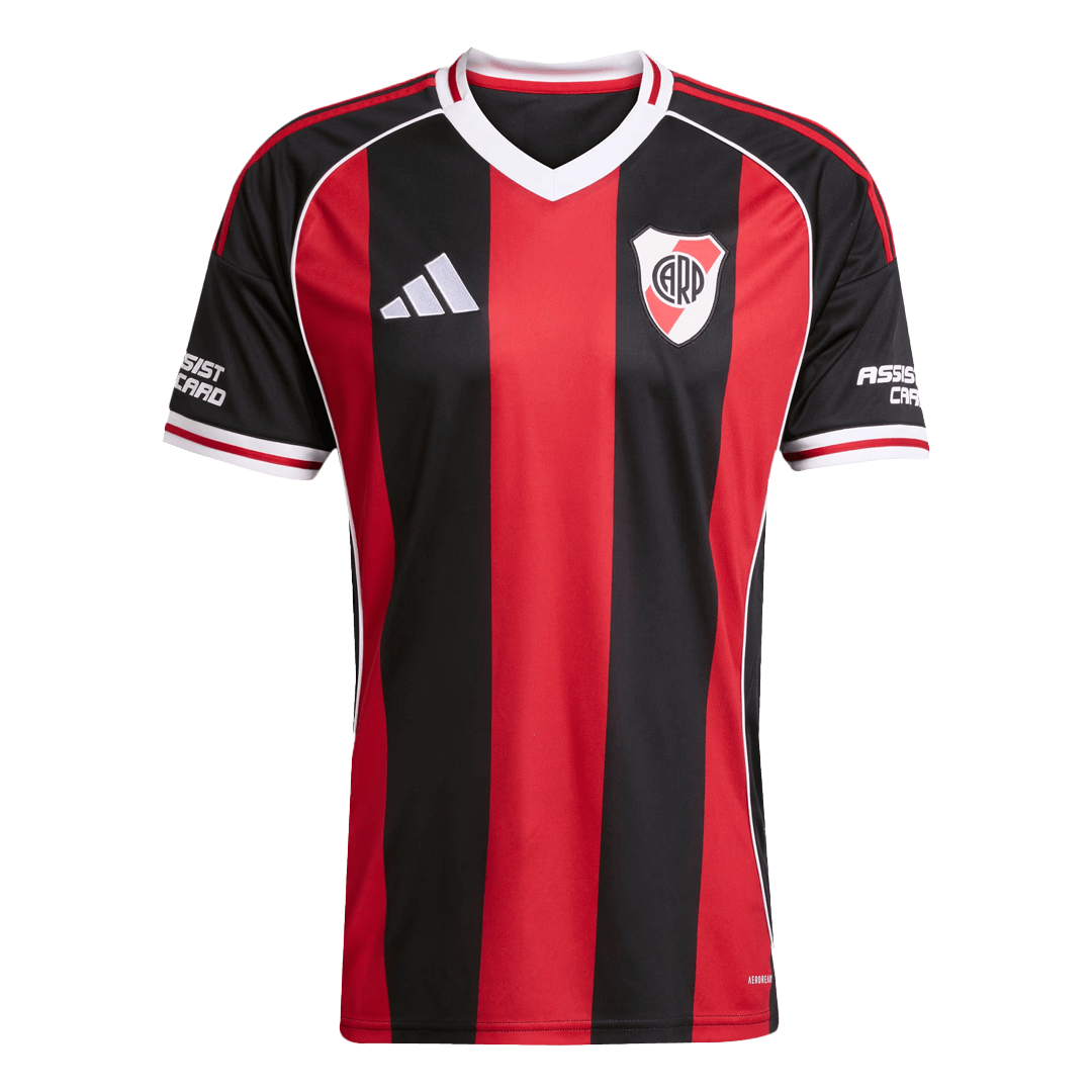 River Plate Away Soccer Jersey 25/26 Red&Black