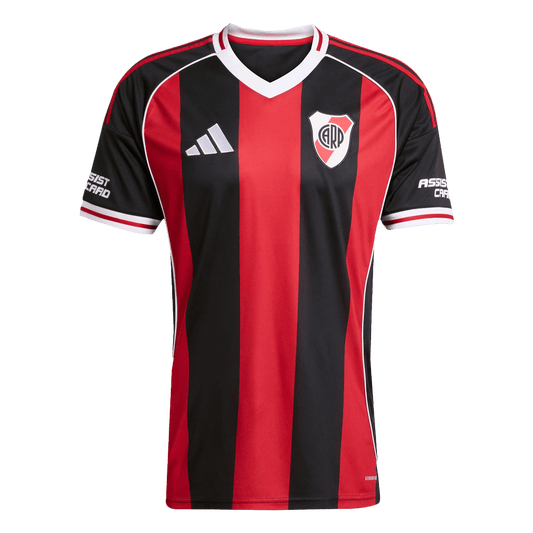 River Plate Away Soccer Jersey 25/26 Red&Black
