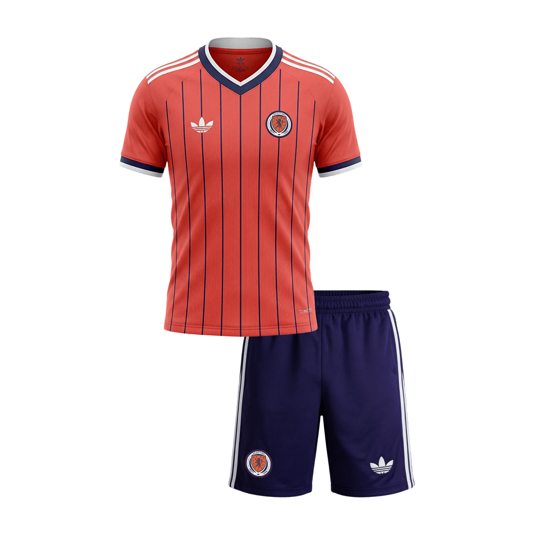 Conjunto Infantil Scotland 2026 Segunda Equipación Copa del Mundo Kids