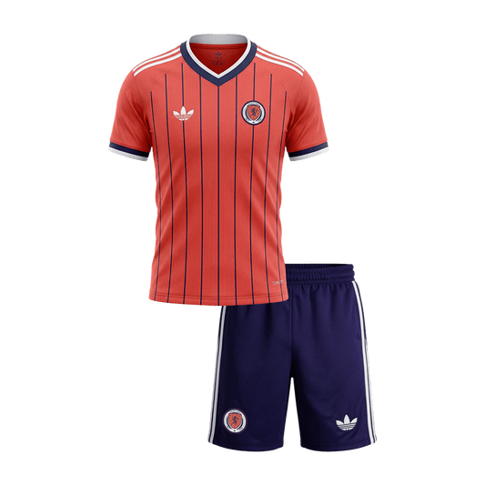Conjunto Infantil Escocia 2026 Segunda Equipación Copa del Mundo