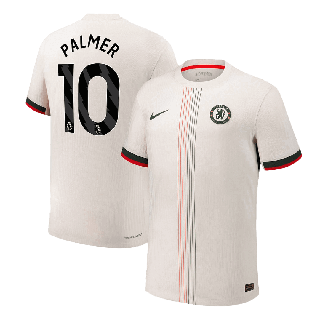 Camiseta Auténtica PALMER #10 Chelsea 2025/26 Segunda Equipación-Versión Jugador