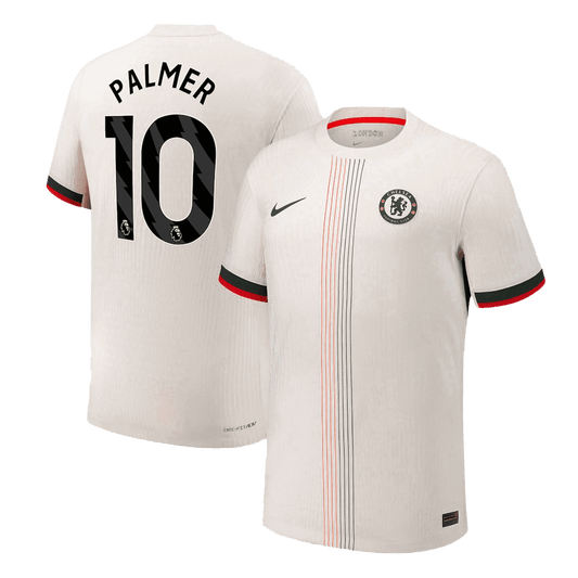 Camiseta Auténtica PALMER #10 Chelsea 2025/26 Segunda Equipación-Versión Jugador