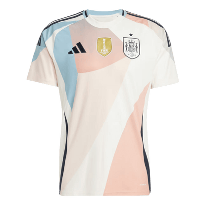 Camiseta España Euro 2025 Segunda Equipacion Hombre-Versión Hincha