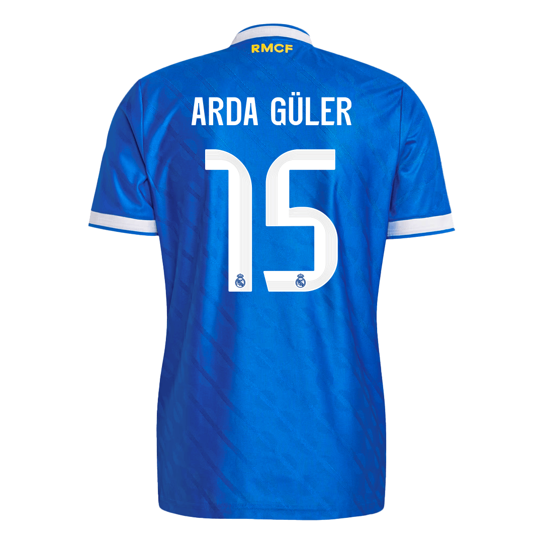 Camiseta Auténtica Arda Güler #15 Real Madrid 2025/26 Tercera Equipación - Versión Jugador - imagen 11