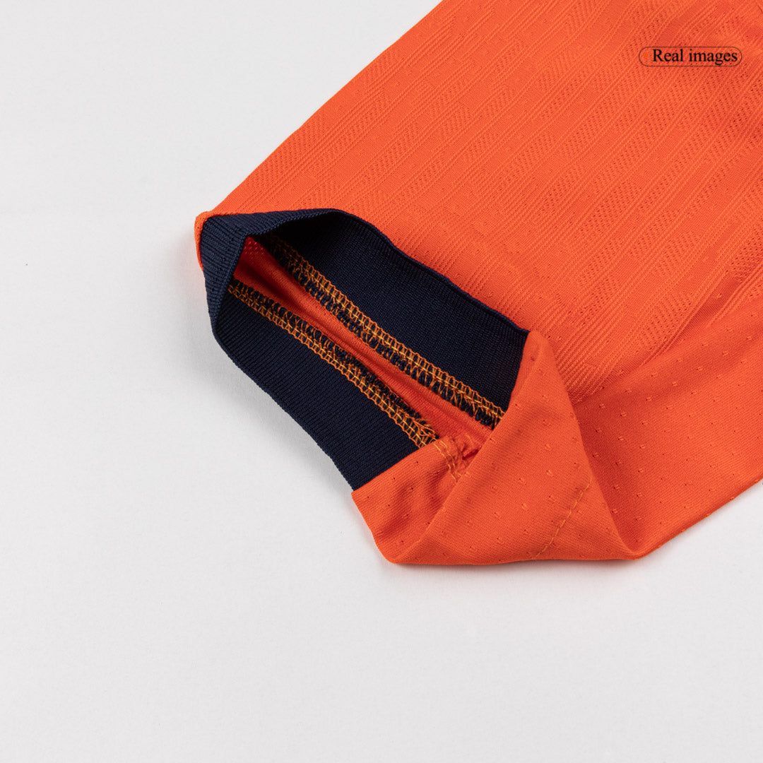 Camiseta Auténtica XAVI #7 Netherlands 2026 Primera Equipación Copa del Mundo -Versión Jugador