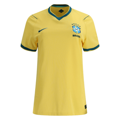 Camiseta Mujer Brasil 2026 Primera Equipación Copa del Mundo Local