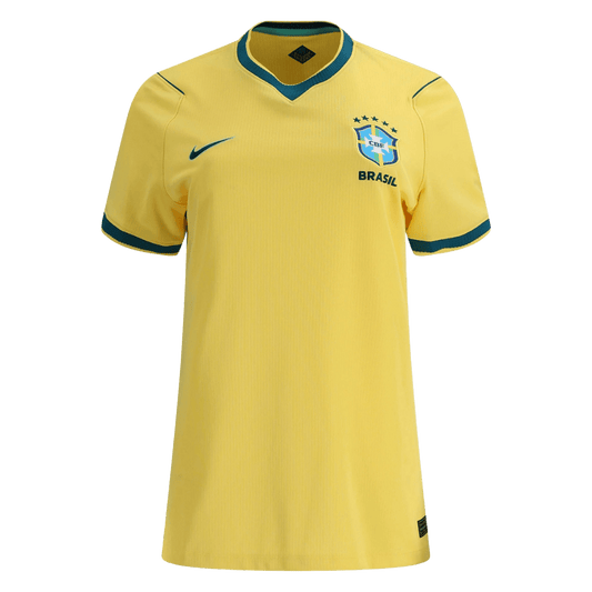 Camiseta Mujer Brasil 2026 Primera Equipación Copa del Mundo Local
