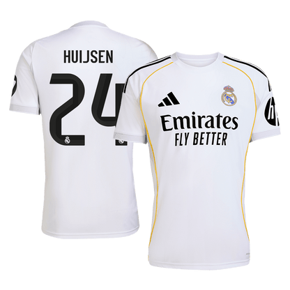 Camiseta HUIJSEN #24 Real Madrid 2025/26 Primera Equipación-Versión Hincha