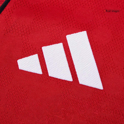 Camiseta Auténtica B.FERNANDES #8 Manchester United 2025/26 Primera Equipación-Versión Jugador